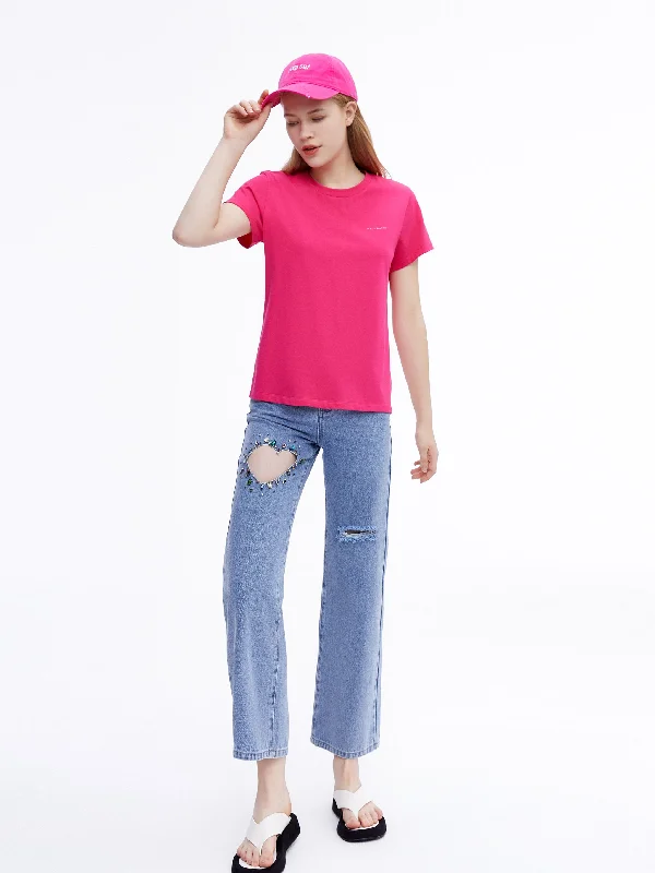 Timeless women’s fashion for any occasion   'ROMA Crystal Heart' Jeans