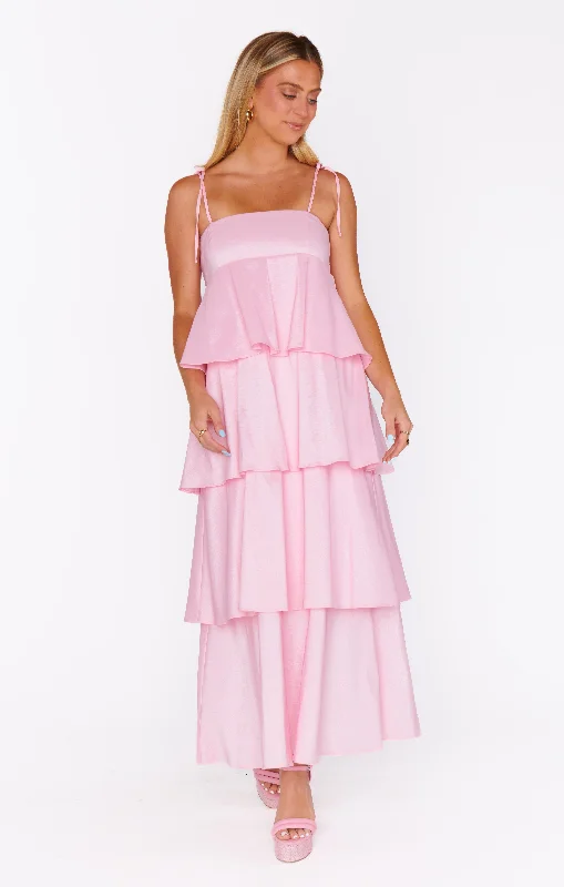 Modern fashion pieces designed for all women   Meet Cute Dress ~ Light Pink Taffeta