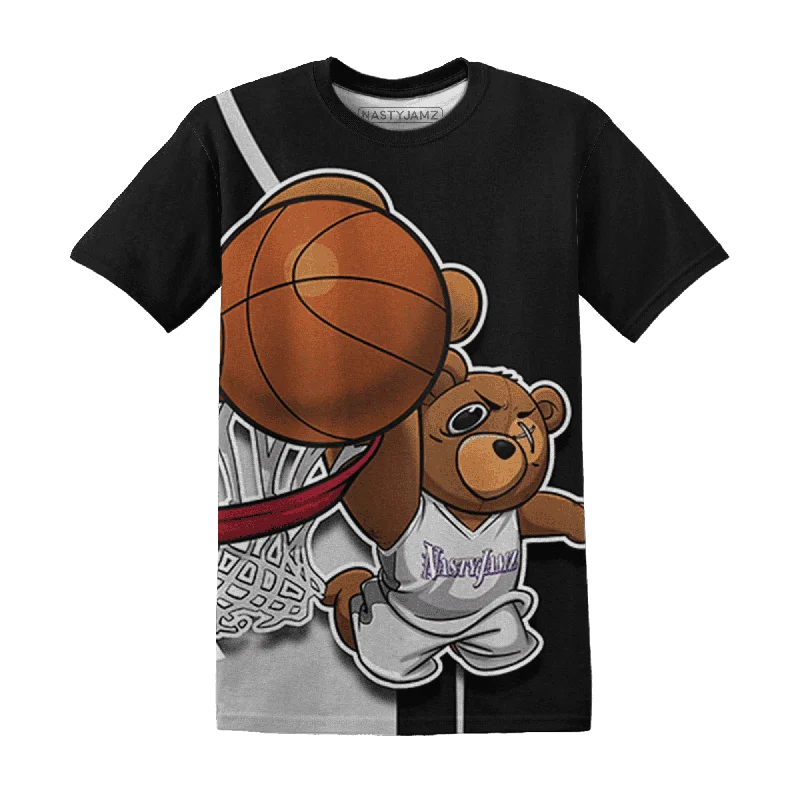 Versatile fashion for every type of woman   NastyJamz Retro High OG Black White 1s T Shirt Match BER Dunk