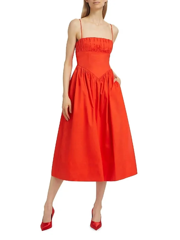 Essential women’s clothing for every season   Barrett Dress In Red