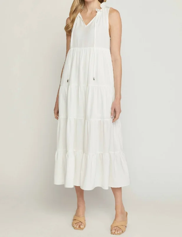 Fashion-forward styles that make a statement   Falling In Love Dress In White