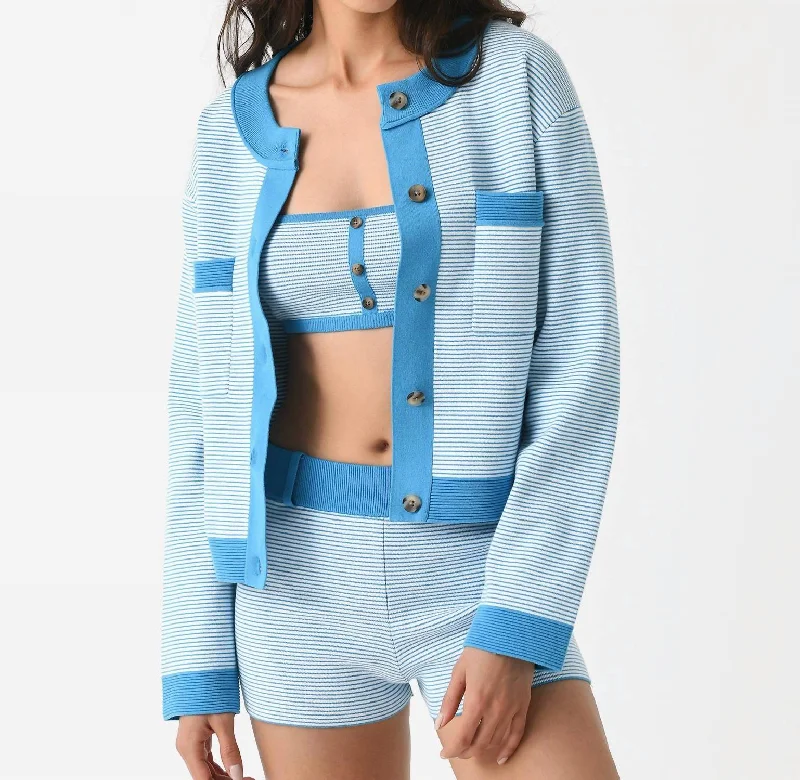 Affordable stylish women’s fashion collection   Lise Jacket In Sail