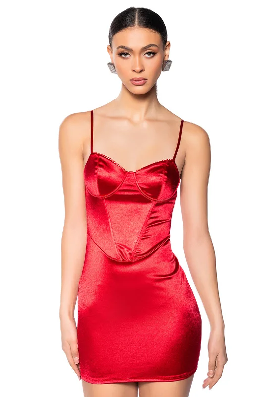 Refresh your wardrobe with high-quality women’s fashion   ENTER THE ROOM CORSET MINI DRESS